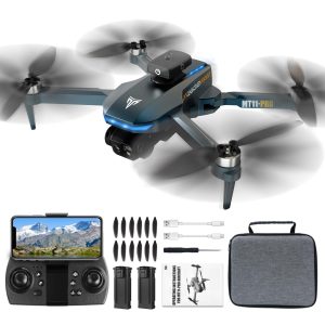 Brushless Motor Drone,90° Adjustable 4K FPV,APP control,40min Flight Time,Indoor Obstacle Avoidance,Optical Flow Positioning,Gesture Photography,360° Flip,Eyond-Range Loss Alert, Toys Gifts for Men Boys