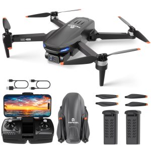 Drone with 1080P Camera for Adults 4K, Foldable FPV Drone with 3280ft Long Range, Includes 2 Batteries 40 Mins Flight Time, Smart Retrun to Home and Follow Me