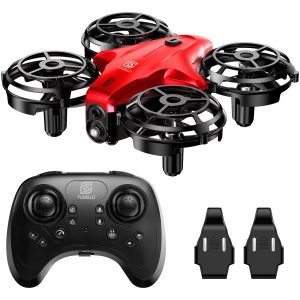 Drones for Kids, ACIXX RC Mini Drone for Kids and Beginners, RC Quadcopter Indoor with Headless Mode, Small Helicopter with 3D Flip, Auto Hovering, Great Birthday Christmas Gift for Boys and Girls(Red)