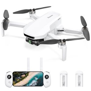 Potensic ATOM LT GPS Drone Under 249g, 2 Batteries 80 Mins, EIS 2.5K Camera, 4KM FPV Transmission, Brushless Motor, Auto Return, SurgeFly, Entry Level Foldable Drone for Adults Beginner, Expansion Kit