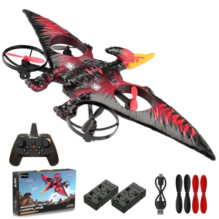 Dragon Remote Control Airplane for Adults RC Plane Dinosaur 2.4G 6-Axis Gyro EPP Foam RC Aircraft One Key Take Off 360 Rotation Easy to Fly Glider Flying Toys for Kids and Beginners