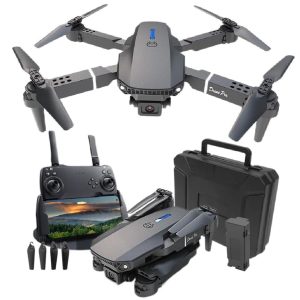 Drones with 4k Camera Ultra-wide,Real-time Vision Screen Handle,Foldable WiFi FPV Drone kit, RC Quadcopter with Brushless Motor, Optical Flow, Altitude Hold,2 Batteries